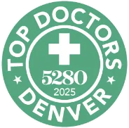 Emmett logos top doctor 5280 2025 | Circle Aesthetics Med Spa